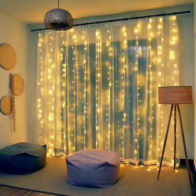 The Glow Curtain - LED Ljusslinga För Gardiner